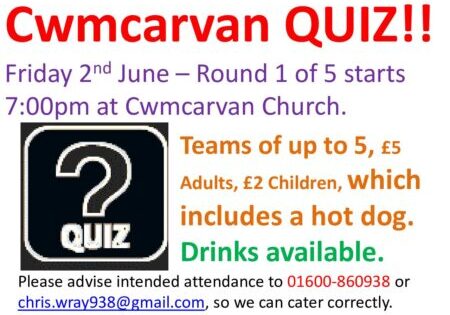 Cwmcarvan Quiz 2023
